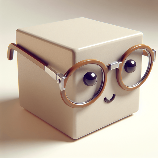 Ха-ха-ха.
Куб с очками