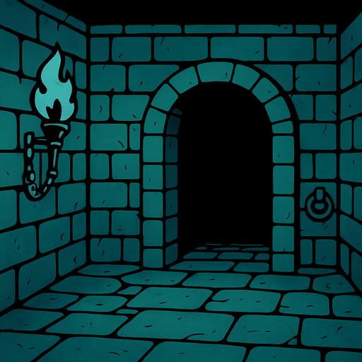 like a dungeon background.
In-Game asset.  2d.  High contrast.  No shadows