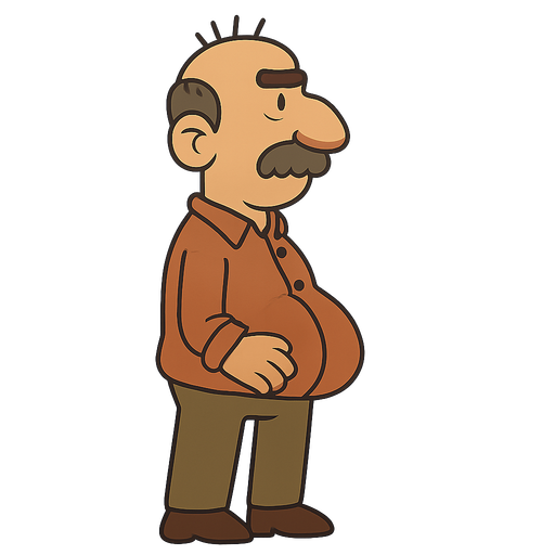 dayı. No background. Transparent background. Blank background. No shadows. 2d. In-Game asset. flat