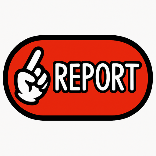 reportbutton among us.
In-Game asset.  2d.  High contrast.  No shadows