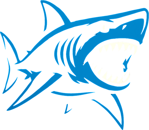 Megalodon.
In-Game asset.  2d.  High contrast.  No shadows