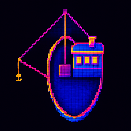 Top down view of this boat.