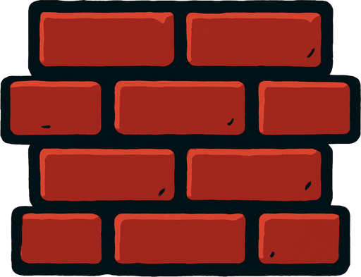 Duvar.
In-Game asset.  2d.  High contrast.  No shadows