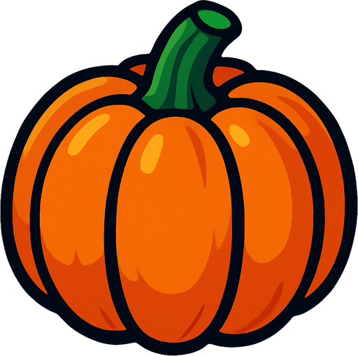 calabaza.
In-Game asset.  2d.  High contrast.  No shadows