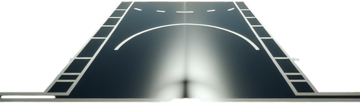 篮球场，写实风格，视角是站在篮球场中心看向其中一个篮筐，在体育馆内.
Single Game Texture. In-Game asset. 2d. Blank background. High contrast. No shadows.