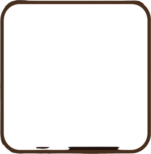 Prompt: Create a Dark Brown Hollow-Style Background
Design a sleek and minimal background using a dark brown color (such as chocolate or espresso tones).

Use a hollow or framed appearance — not a solid fill — to keep the center light and uncluttered.

The central area should feel open, possibly with a slight transparency or soft inner shadow.

The darker brown edges should add contrast and warmth without overpowering the game tiles..
In-Game asset.  2d.  High contrast.  No shadows