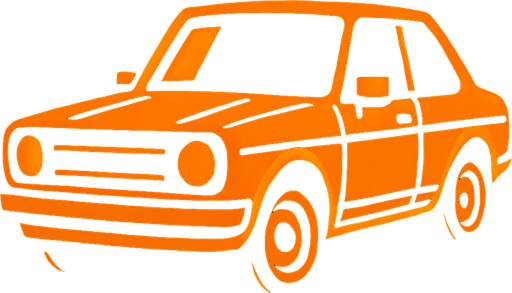 Car.
In-Game asset.  2d.  High contrast.  No shadows. Car