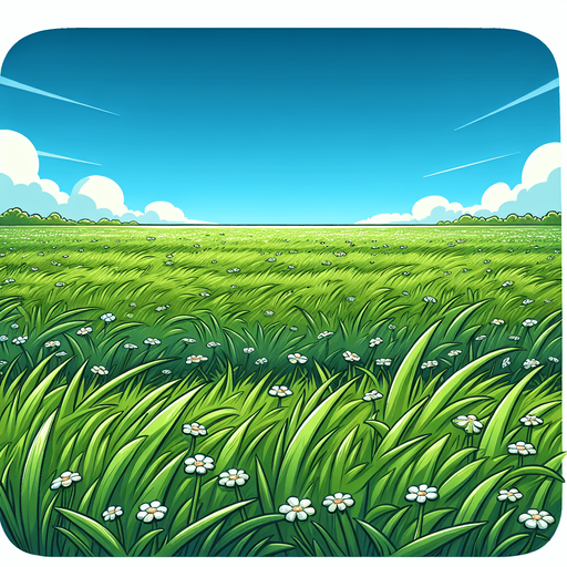 grassy fıeld cartoon versıon
.