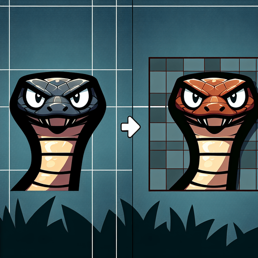 Single snake head segment. Seen from above. Cartoon.
Single Game Texture. In-Game asset. 2d. Blank background. High contrast. No shadows.