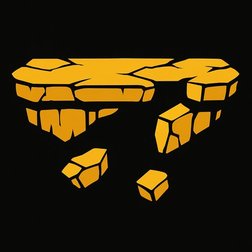 Platform break..
In-Game asset.  2d.  High contrast.  No shadows