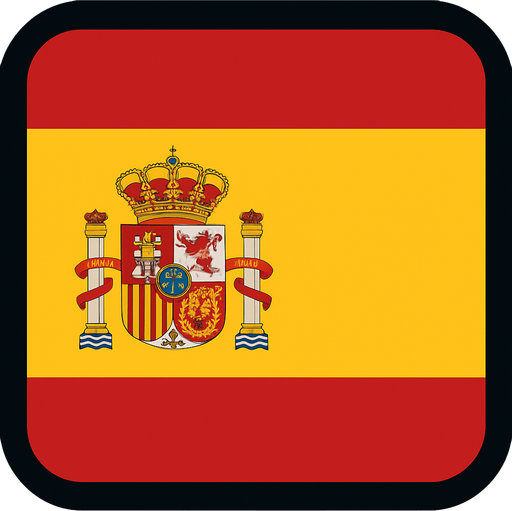 Заменить на испанский, сохранить рамку.