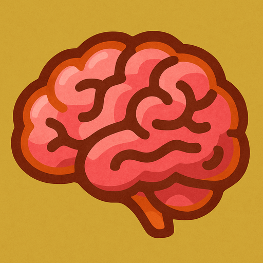 beyine benzeyen ve arkası siyah olmayan oyunda garip durmayan bir parça olsun.
In-Game asset.  2d.  High contrast.  No shadows