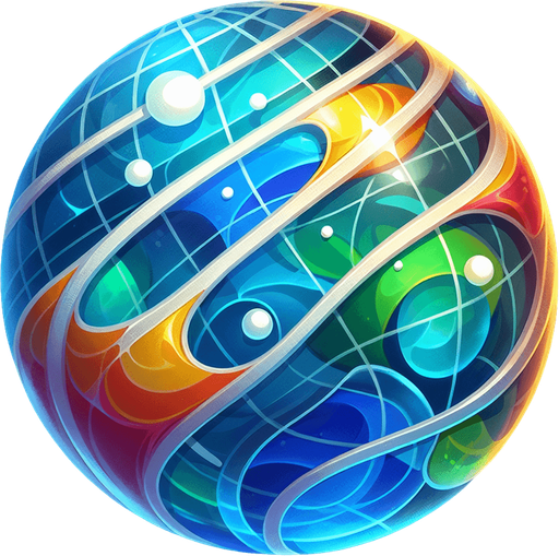 COLORED GLASS MARBLE.
Single Game Texture. In-Game asset. 2d. Blank background. High contrast. No shadows.