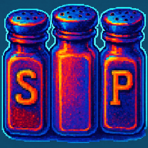 A set of spices shakers.