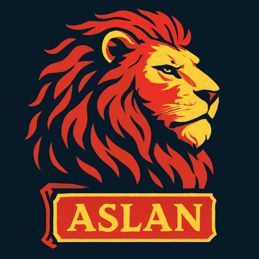 Aslan.
In-Game asset.  2d.  High contrast.  No shadows