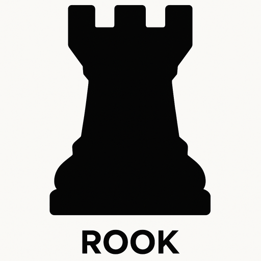 Full black rock