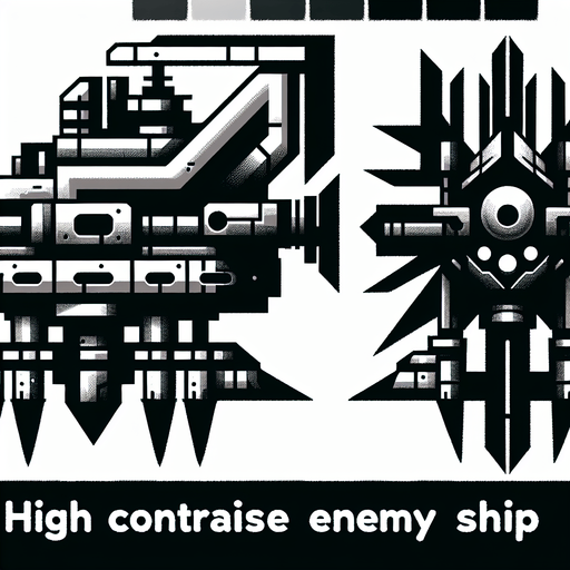 enemy dhip.
Single Game Texture.  In-Game asset.  2d.  Blank background.  High contrast.  No shadows
