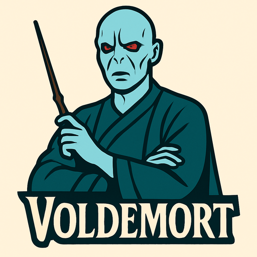 Lord Voldemort.
In-Game asset.  2d.  High contrast.  No shadows