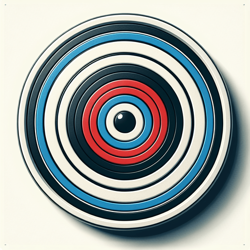 Is a top-down circular image, ideally 60–70 pixels in diameter.

Has a realistic or slightly stylized design (classic carrom striker look).

Has a white outer ring, with either a red, blue, or black inner design..
Single Game Texture.  In-Game asset.  2d.  Blank background.  High contrast.  No shadows