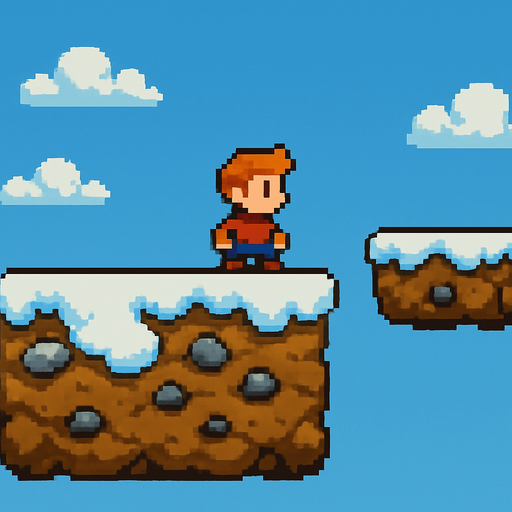 Make it look like a 2d platformer