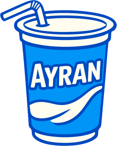 ayran.
2d.  High contrast.  No shadows
