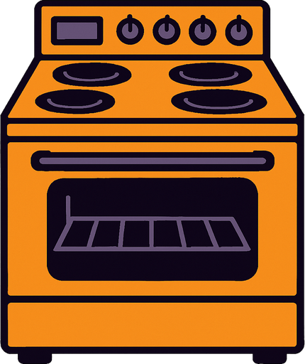 Cuisiniere.
In-Game asset.  2d.  High contrast.  No shadows