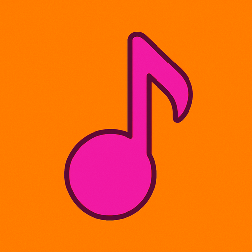 2d golgesiz pembe bir do notasi olustur/.
In-Game asset.  2d.  High contrast.  No shadows