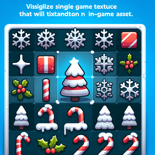 a christmas gift Single Game Texture. In-Game asset. 2d. Blank background. High contrast. No shadows.