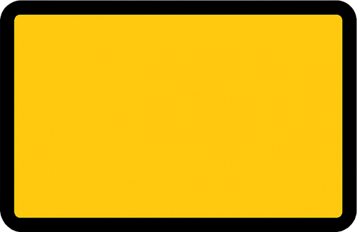 rectangle.
In-Game asset.  2d.  High contrast.  No shadows