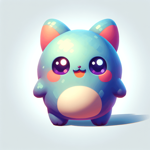 a really really really really really really really really really cute animal.
Single Game Texture.  In-Game asset.  2d.  Blank background.  High contrast.  No shadows
