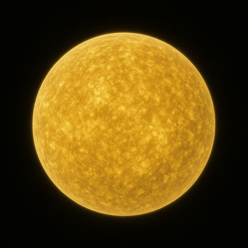 realistic distant detailed dust yellow star.
In-Game asset.  2d.  High contrast.  No shadows