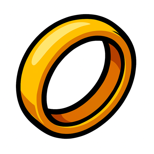 RING.
In-Game asset.  2d.  High contrast.  No shadows