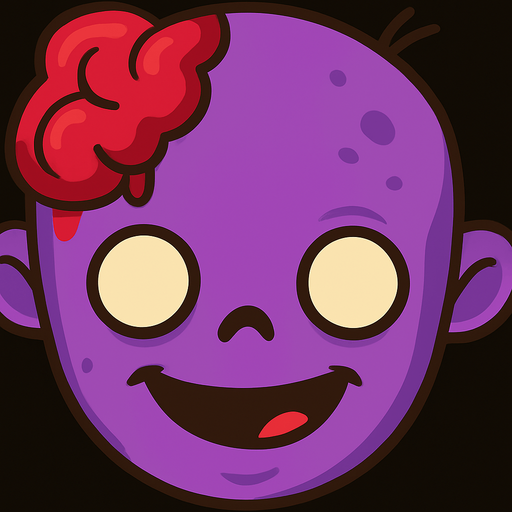 A happier version of this zombie but its will be purple