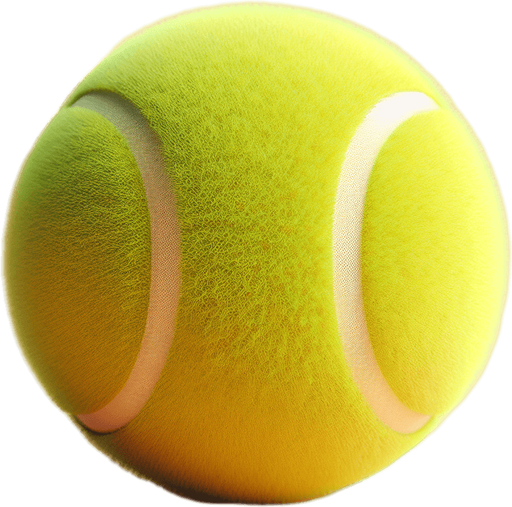 tennis ball.
Single Game Texture.  In-Game asset.  2d.  Blank background.  High contrast.  No shadows