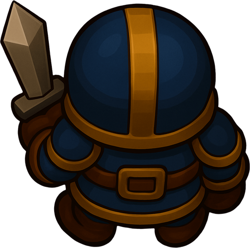 top view, seeing the back of the character