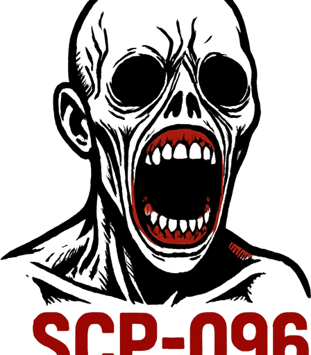 scp 096 head.
In-Game asset.  2d.  High contrast.  No shadows