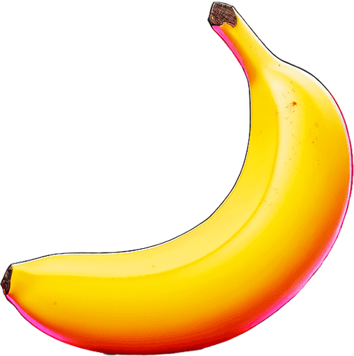 yellow banana unreal engine 5 
Single Game Texture. In-Game asset. 2d. Blank background. High contrast. No shadows.