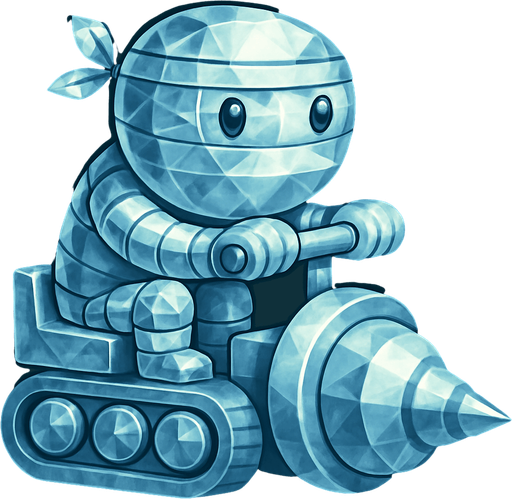 Same ninja character, with diamond color