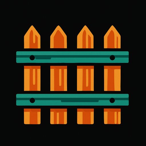 valla.
In-Game asset.  2d.  High contrast.  No shadows