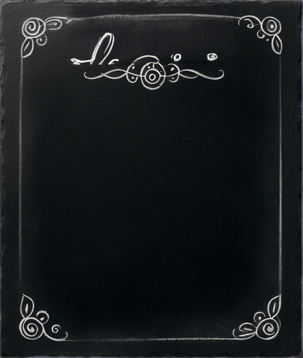 Word "ELIXIR" in chalk