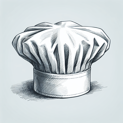 dessin de toque de chef