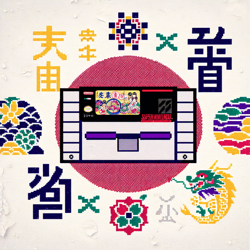 japanese inspired snes 2d flat white paper.
Single Game Texture.  In-Game asset.  2d.  Blank background.  High contrast.  No shadows