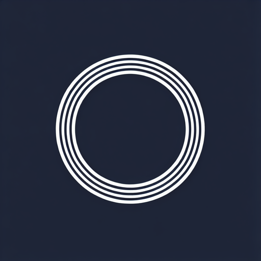 thin white circle empty.