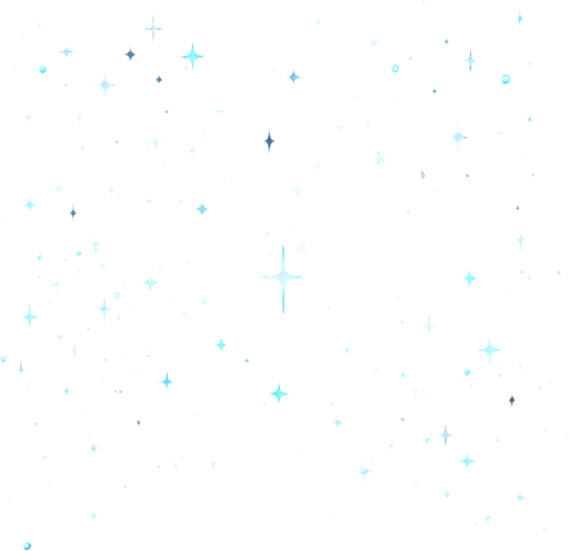 a black background filled with stars.
Single Game Texture.  In-Game asset.  2d.  Blank background.  High contrast.  No shadows