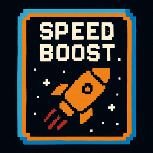 Карта усиления пиксельная усиливает скорость игрока космическая 2д пиксели.
In-Game asset.  2d.  High contrast.  No shadows