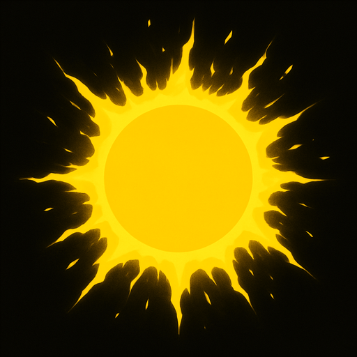 auraYellow top view.
In-Game asset.  2d.  High contrast.  No shadows
