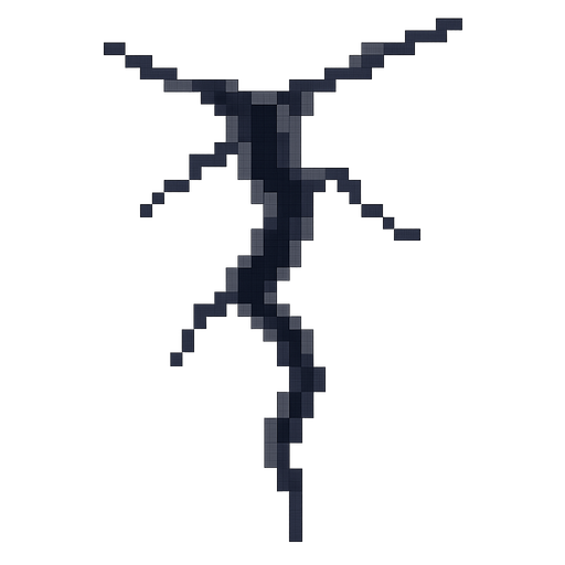 2d pixel crack. No background. Transparent background. Blank background. No shadows. 2d. In-Game asset. flat