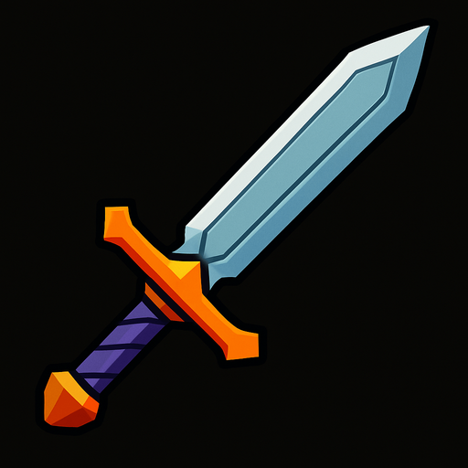 Espada.
In-Game asset.  2d.  High contrast.  No shadows