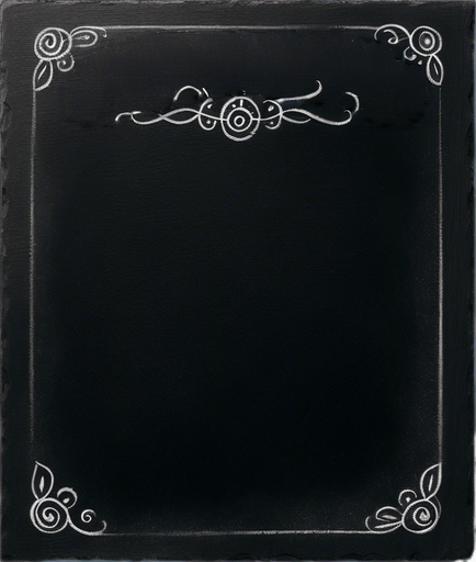 "NOVICE BLEND" handwritten in chalk