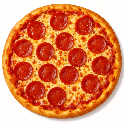 Pizza - Gerçekçi - Yazısız.
In-Game asset.  2d.  High contrast.  No shadows